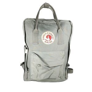 Kalidi Unisex Fanci Forest Gray Laptop Bookbag Outdoor Backpack